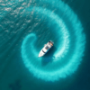 boat digital art