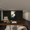 Virtual digital art wave