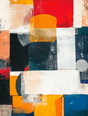 geometric wall paint​