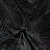Abstract artwork with flowing white lines on a dark background, suggesting a journey through ethereal pathways and hidden worlds.