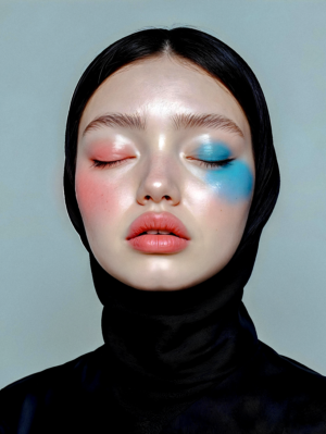 woman face art